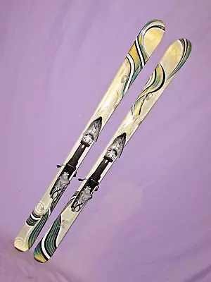 K2 TOUGH LUV T:Nine T9 Women's Skis 156cm With Marker 11.0 Adjustable Bindings ~ • $164