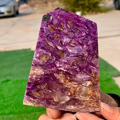 61G Natural Rare Raw Purple Charoite Crystal Healing Stone Reiki Russia • $54.60