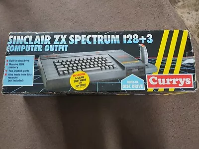 Boxed Currys Sinclair ZX Spectrum Plus +3 128k Computer Tested Working • £240