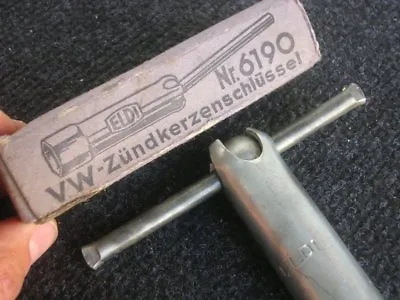 Vw Accessory Tool Box Spark Plug Volkswagen Eldi Split Oval Cox KÄfer - Nice Nos • $130