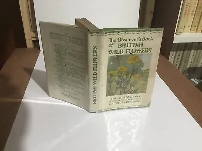 £19.99 • Buy Observers Book Of British Wild Flowers 1938 Reprinted