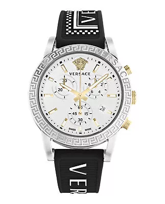 Versace Womens Sport Tech Stainless Steel 40mm Strap Fashion Watch • $439.99