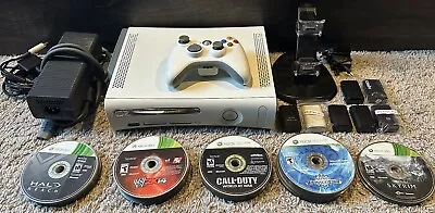 Microsoft Xbox 360 Pro 20GB Console With Over 60 Game Discs & More *Please Read* • $109.99