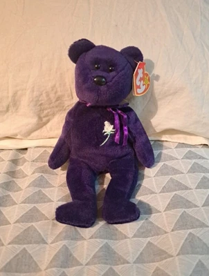 £26 • Buy TY Beanie Baby - Princess Diana Teddy Bear 1997