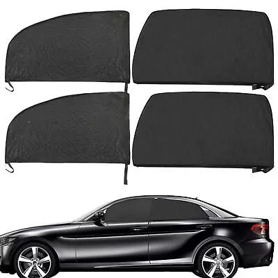 4x Car Side Window Sun Shade Cover Visor Mesh Shield UV Block Screen  • $13.91