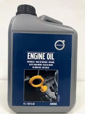 Genuine Volvo 0W20 Engine Oil 4ltrs - 31392924 • £39.93