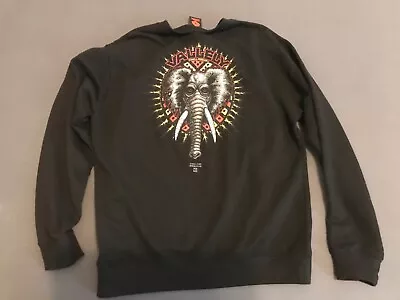 Powell Peralta Mike Vallely Elephant Crew Sweatshirt Large Black • $30