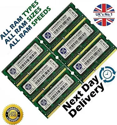 XUM MEMORY RAM DDR2 DDR3 DDR4 2GB 4GB 8GB 16GB DESKTOP SERVER LAPTOP Lot • £12.24