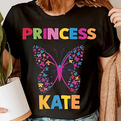 Catherine Princess Of Wales Kate Middleton Support Cancer Tee Top Unisex T-Shirt • £6.99