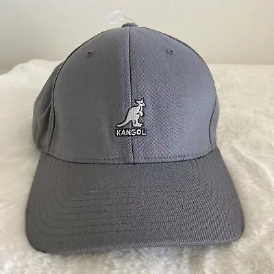 KANGOL FlexFit Ball Cap/Hat~Men's S/M Gray Baseball Cap For Men See Photos • $16.99