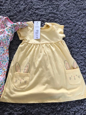 £1.99 • Buy Baby Girls Dress Age 12-18 Months Easter Bnwt