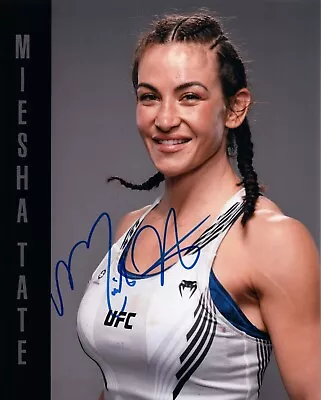 Miesha Tate Signed 8X10 PHOTO #82 UFC Bantamweight MMA FIGHTER Big Brother  • $29.99