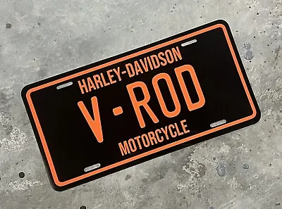 Harley Davidson V-Rod Vintage Style License Plate Muscle Night Rod SE • $24.95