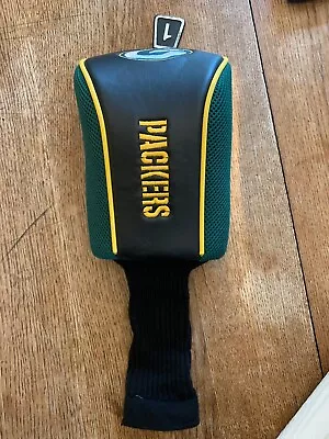 Green Bay Packers Driver Golf Headcover [Embroidered NFL Team Logo] - Good Shape • $8