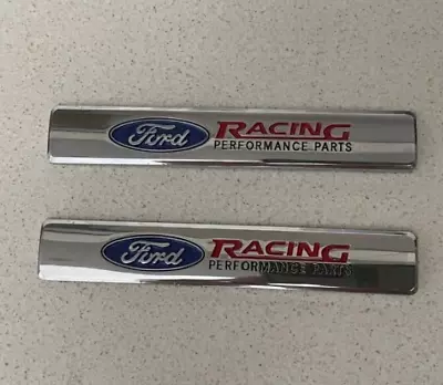 FORD RACING Pereormance 3D Metal Badge Emblem Sticker Mustang Focus Mondeo GT 2X • $50.99