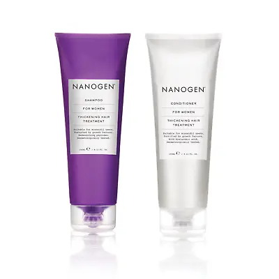 NANOGEN Thickening Hair Treatment For Women SHAMPOO & CONDITIONER Combo • £13.95