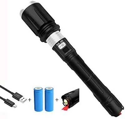 CooiLight Intelligent LCD Super Bright Flashlight Long-range Zoomable Xenon Lamp • $42.99