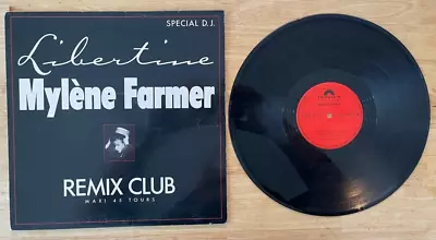 French Maxi Single Mylene Farmer Libertine Special Dj • $26.99