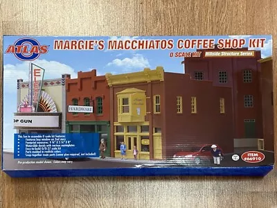 Atlas O 66910  Margie's Macchiatos  Coffee Shop Building Kit O Gauge NIB • $40