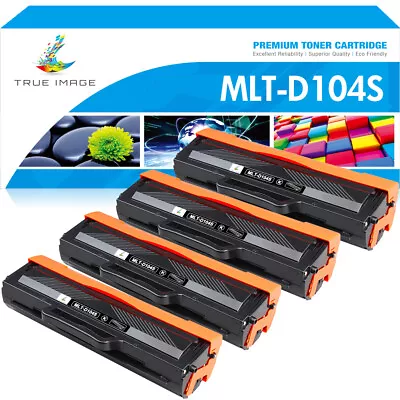 MLT-D104S MLT-D104L Toner For Samsung Ml1665 Ml1660 Ml1865w Printer • $19.96