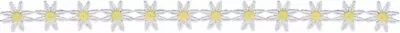 Simplicity 22mm Daisy Venice Lace Trim White & Yellow - Per Metre • £4.59