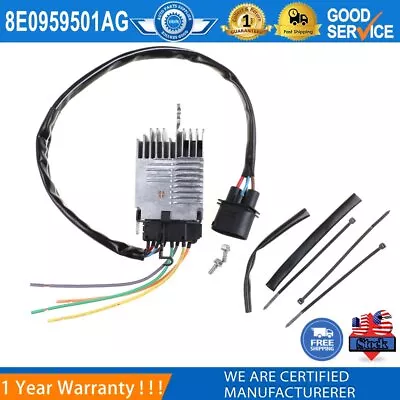 8E0959501AG Radiator Cooling Fan Control Module For 2002-2009 Audi A4 A6 Quattro • $45.59