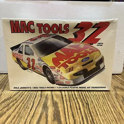 Monogram MAC TOOLS 32 Dale Jarrett 1/24 Scale DJ 124C Model Factory Sealed • $22.49