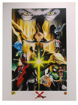 Universe X Marvel Lithograph By Alex Ross Dynamic Forces Wizard Authentic 2002 • $9.99