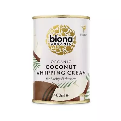 Biona Organic Coconut Whipping Cream - 400ml • £5.99