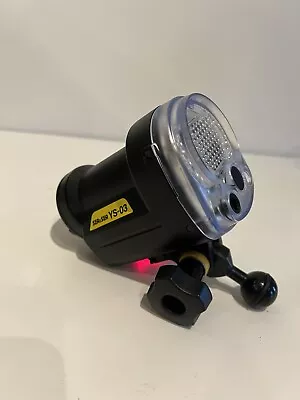 Sea & Sea YS-03 Underwater Strobe Camera Light Tested & Works!! • $149.99