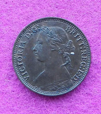 Victoria 1879 Farthing   Mr91 • £1