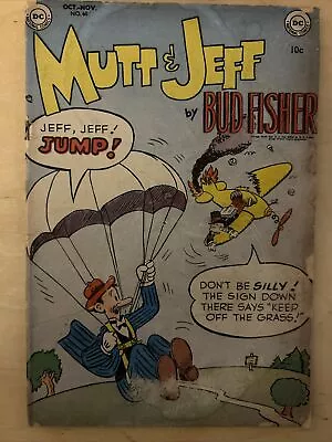 Mutt And Jeff #60 DC Comics October 1952 FR • $17.36