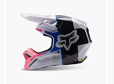 Fox Racing V1 Horzyn Motocross Dirt Bike Motorcycle Helmet Size XS S XL 2X • $229.99
