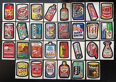 1974 Topps Wacky Packages Original Series 8 Stickers YOUR CHOICE • $2.95