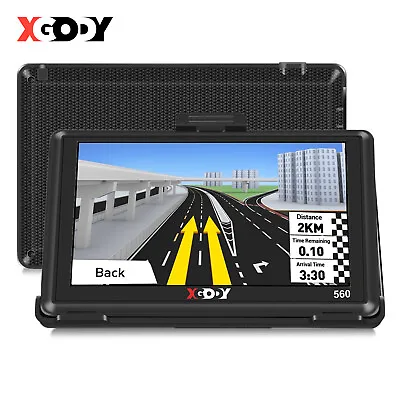 XGODY 5  Portable GPS Navigation HGV Sat Nav UK Maps 2D/3D Maps For Car Lorry UK • £40.56