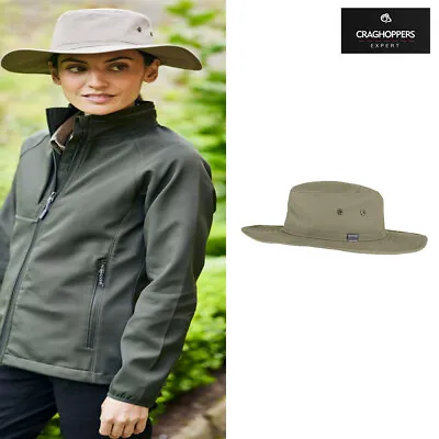 Craghoppers Expert Kiwi Ranger Hat CEC002 - Unisex Plain Summer Sports Cap • £36.29