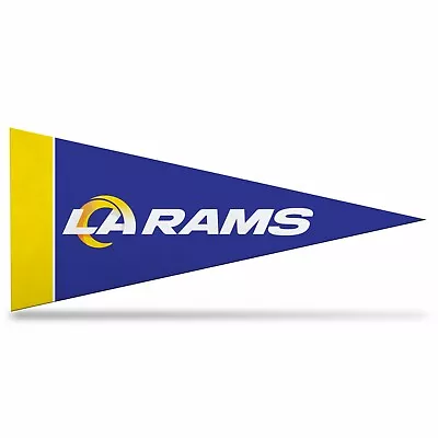 Los Angeles Rams NFL Mini Pennant  9 X4  Made In USA • $2.49