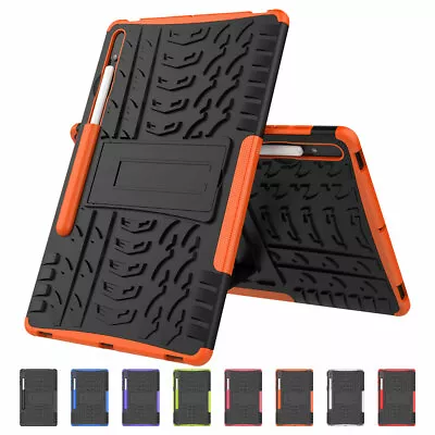 For Samsung Galaxy Tab S2 S3 S5e S7 Plus Shockproof Double Layer Rugged Case • $19.99