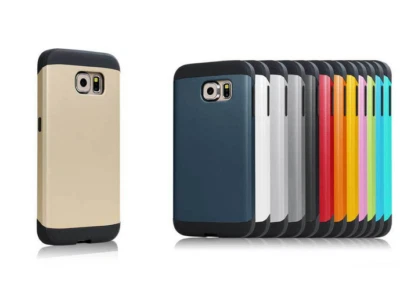 $4.99 • Buy Slim Heavy Duty Tough ShockProof Case Cover - Samsung Galaxy S3 S4 S5 S6 S7 Edge