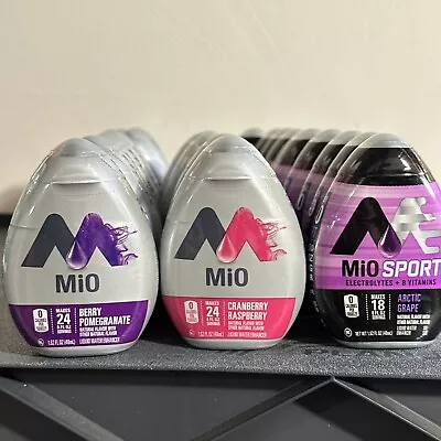 X28 MIO Liquid Water Enhancer MiO ENERGY Caff B Vitamins VARIETY Read Descrition • $74.99