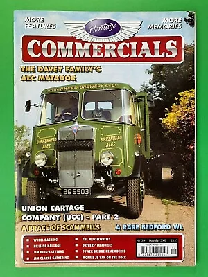 £4.95 • Buy Heritage Commercials Magazine - Dec 2007 - AEC Matador - Scammell - Bedford WL