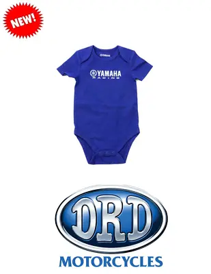 Genuine Yamaha Paddock Blue Baby Bodysuit 2024 NEW • £18.50