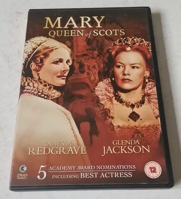 MARY Queen Of Scots - Vanessa Redgrave Region 2 UK DVD • £8.99