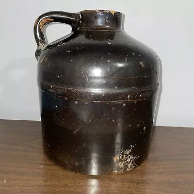 Macomb Illinois Pottery Antique Primitive Jug • $19.99