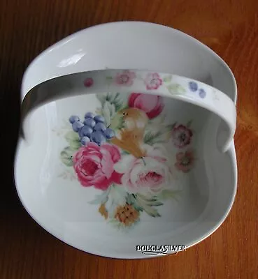 Mikasa Rosemead China Table Basket 4 7/8  By 4  Finishing Touch • $15.99