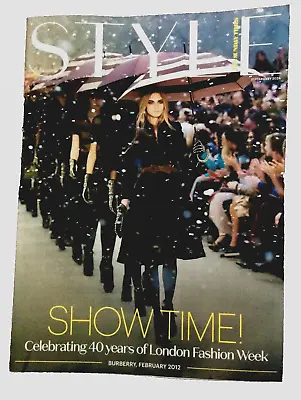 Sunday Times Style Magazine 11/2/24 Celebrating 40 Years Of London Fashion Week • $10.10