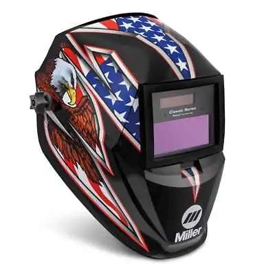 Miller 287820 Classic Series Welding Helmet With ClearLight Lens Liberty • $160.99