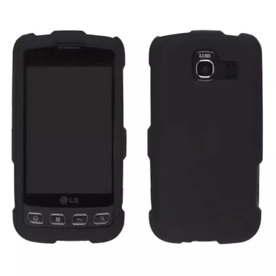 5 Pack -Two Piece Soft Touch Snap-On Case For LG Optimus S LS670 Optimus U • $24.99