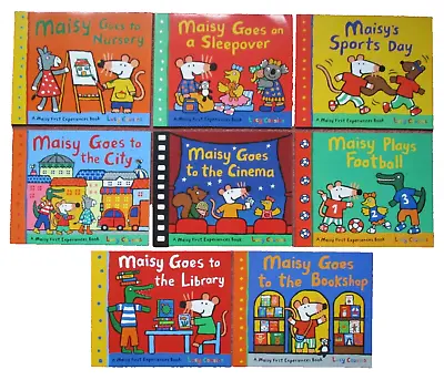 8 X Maisy Mouse First Experience Books By Lucy Cousins • £13.50