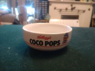 Vintage Kellogg's Coco Pops Cereal Bowl • £14